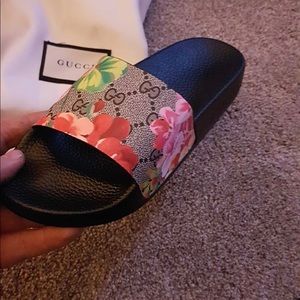 Gucci Slides Floral
